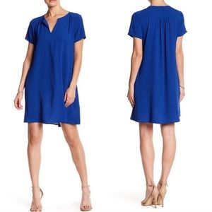 Blue Lush shift dress with pockets